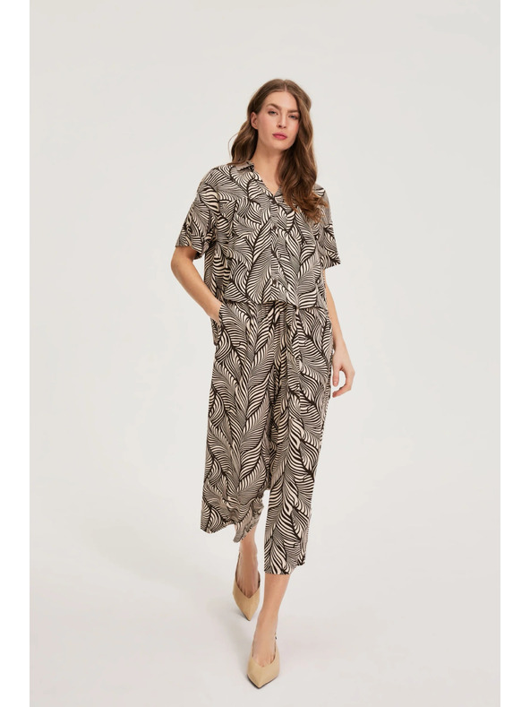 Moodo Culottes hlače iz viskoza Moodo