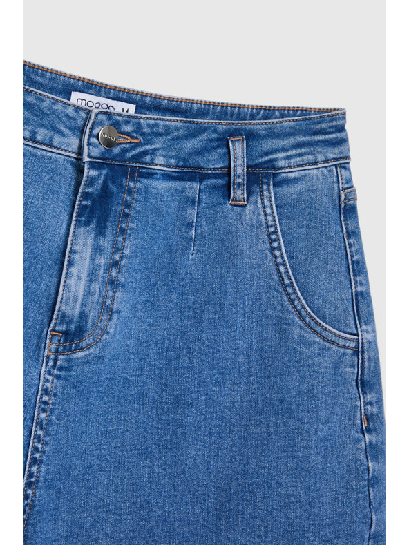 Moodo Kratke hlače džins modre Moodo