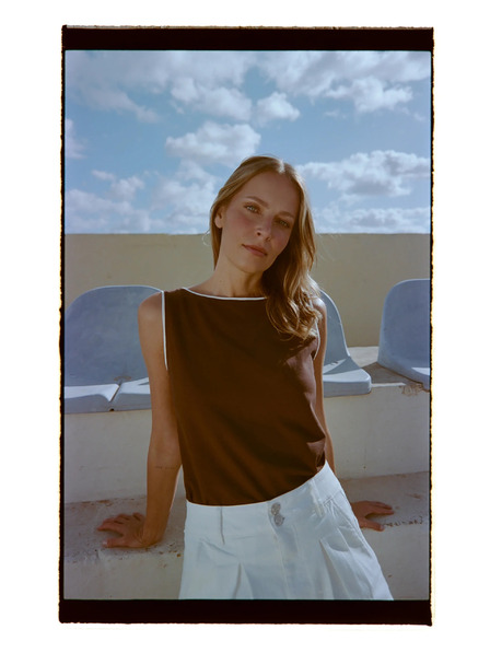 Moodo Top rjav Moodo