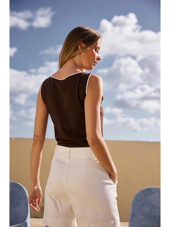 Moodo Top rjav Moodo