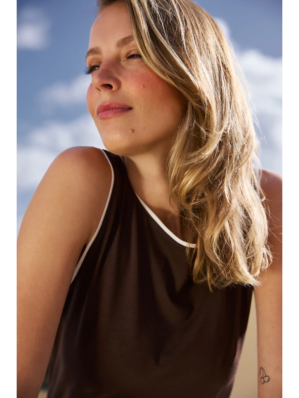 Moodo Top rjav Moodo