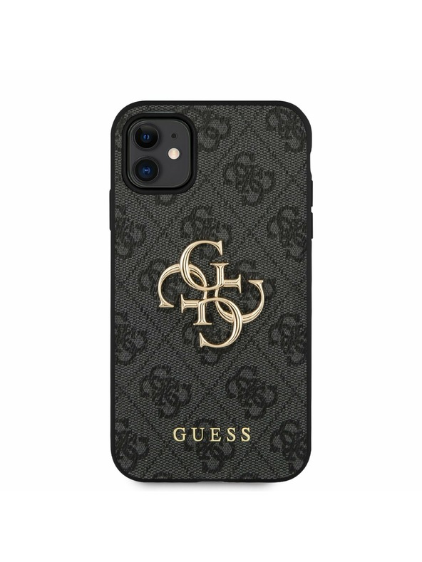 Guess Guess PU 4G Metal Logo Back Cover za iPhone 11 Grey