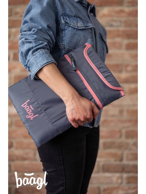 BAAGL  BAAGL Ovitek za prenosni računalnik Logo roza GRS