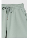 Moodo Bombažne kratke hlače olivne Moodo