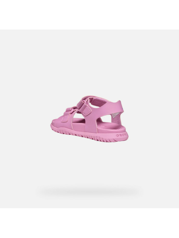 Geox Rožnate dekliške sandale Geox Sandal Fusbetto