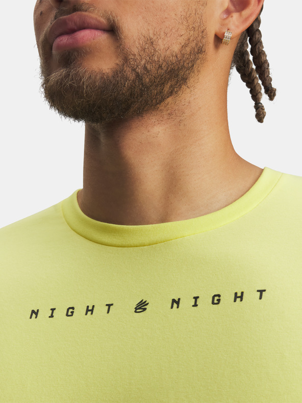 Under Armour Moška majica Under Armour Curry Night Night Tee-YLW
