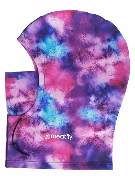 Meatfly Meatfly kapuca Conceal Purple Aquarel oversized