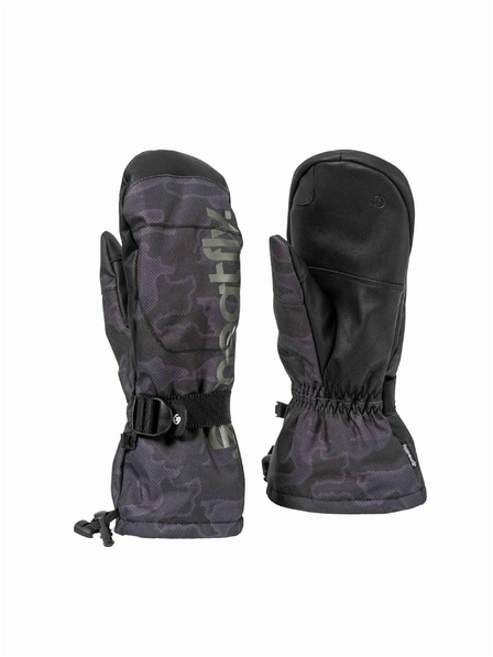 Meatfly Meatfly moški rokavičke Osbourne Morph Black