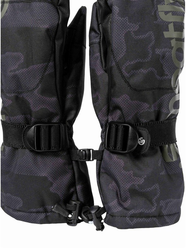 Meatfly Meatfly moški rokavičke Osbourne Morph Black