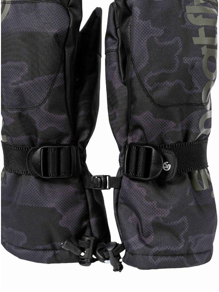 Meatfly Meatfly moški rokavičke Osbourne Morph Black