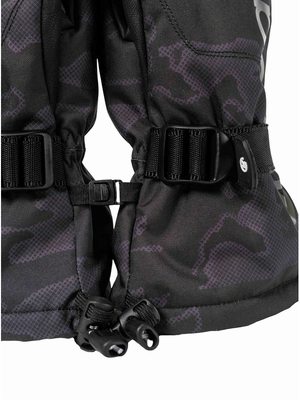 Meatfly Meatfly moški rokavičke Limp Morph Black