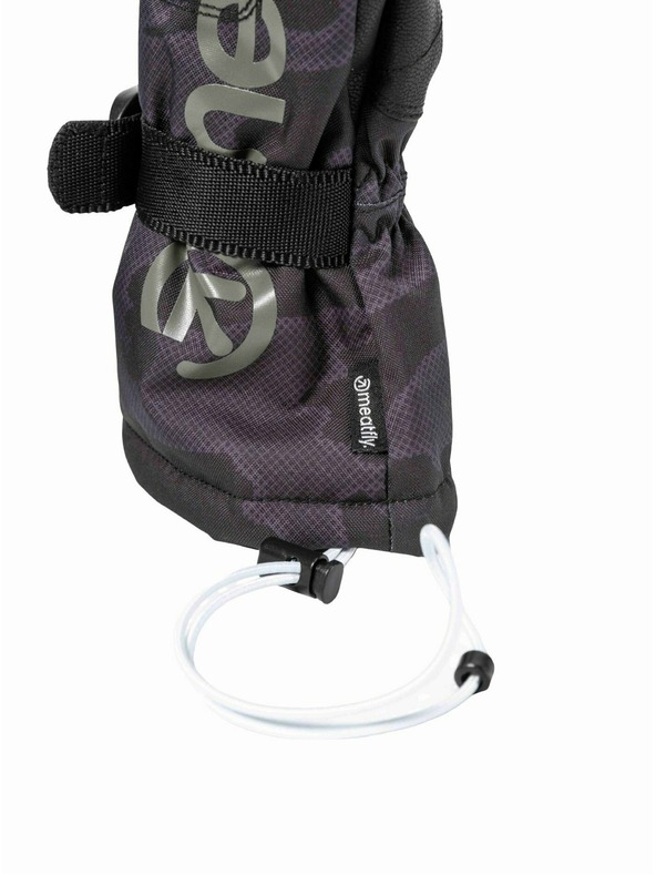 Meatfly Meatfly moški rokavičke Limp Morph Black