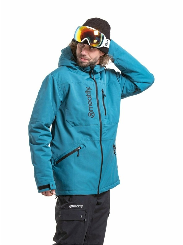 Meatfly Meatfly moška SNB & SKI jakna Helios Deep Ocean