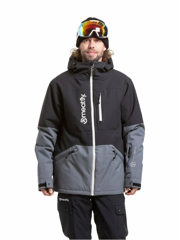 Meatfly Meatfly moška SNB & SKI jakna Helios Dark Grey / Black
