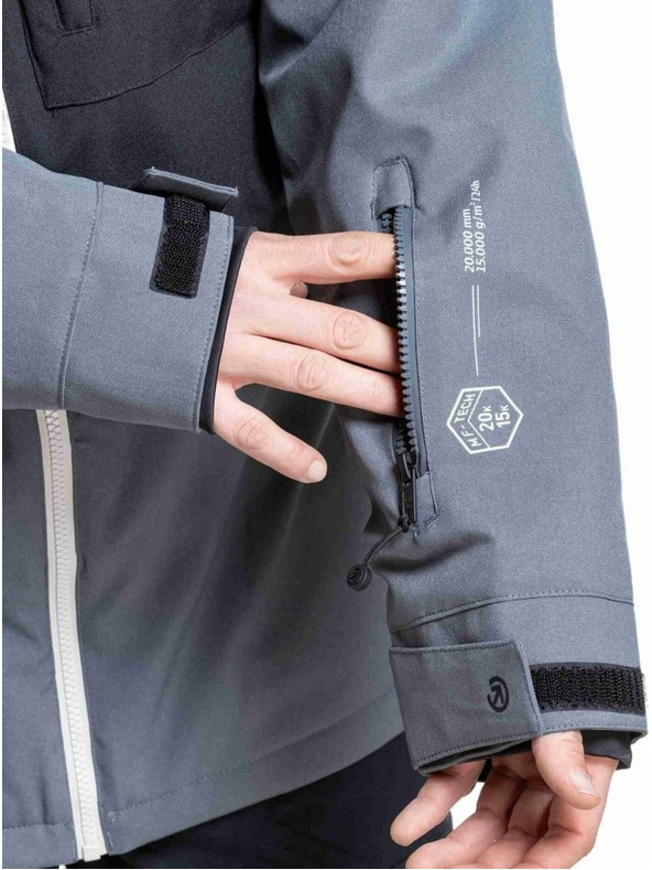 Meatfly Meatfly moška SNB & SKI jakna Helios Dark Grey / Black