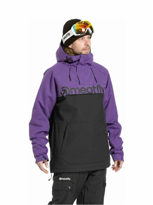 Meatfly Meatfly moška SNB & SKI jakna Slinger Petunia / Black