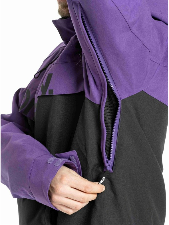 Meatfly Meatfly moška SNB & SKI jakna Slinger Petunia / Black