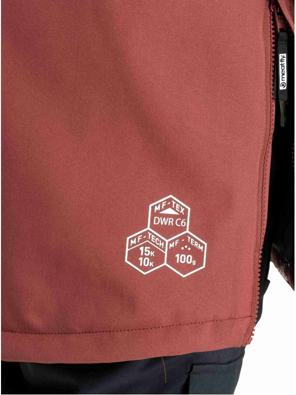 Meatfly Meatfly moška SNB & SKI jakna Slinger Oil Green / Merlot