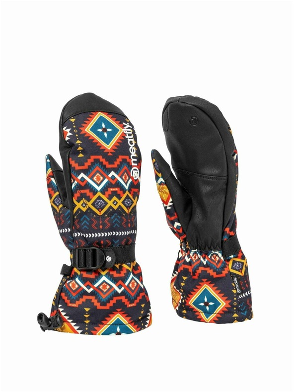 Meatfly Meatfly ženski rokavičke Manson Jones Black