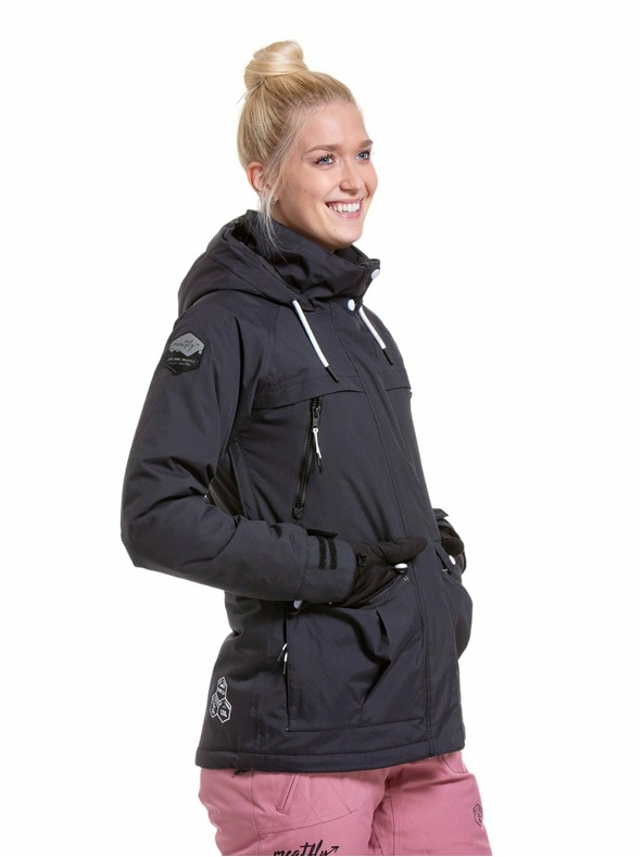 Meatfly Meatfly ženska SNB & SKI jakna Terra Black