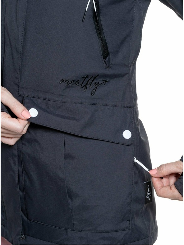 Meatfly Meatfly ženska SNB & SKI jakna Terra Black