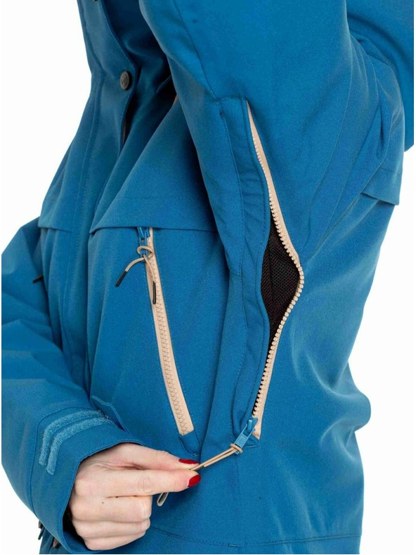 Meatfly Meatfly ženska SNB & SKI jakna Terra Blue
