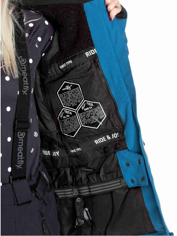 Meatfly Meatfly ženska SNB & SKI jakna Terra Blue