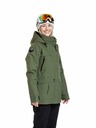 Meatfly Meatfly ženska SNB & SKI jakna Terra Bronze Green
