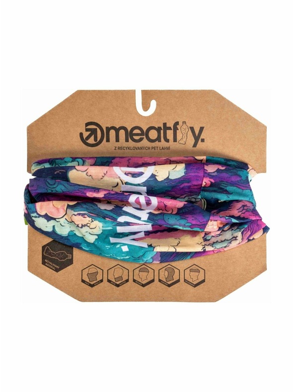 Meatfly Meatfly ovratnik Cody Clouds Print