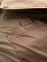 Ombre Clothing Moška prešita dolga jakna z velikimi žepi Ombre Clothing
