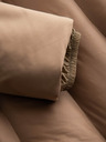 Ombre Clothing Moška prešita dolga jakna z velikimi žepi Ombre Clothing