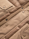 Ombre Clothing Moška prešita dolga jakna z velikimi žepi Ombre Clothing