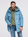Ombre Clothing Moška izolirana dolga jakna Ombre Oblačila