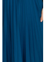 numoco Numoco Klasična obleka s kratkimi rokavi in pasom