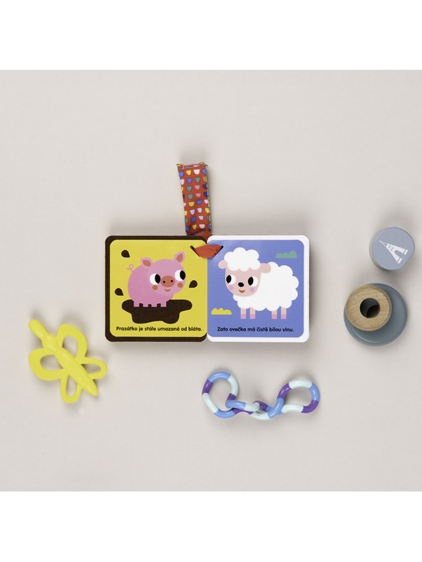 BAAGL  Knjižica za voziček – PIŠČANČEK IN PRIJATELJI