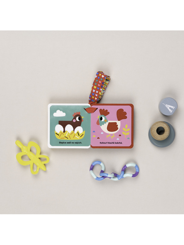 BAAGL  Knjižica za voziček – PIŠČANČEK IN PRIJATELJI