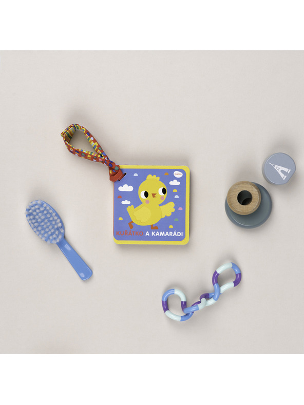 BAAGL  Knjižica za voziček – PIŠČANČEK IN PRIJATELJI