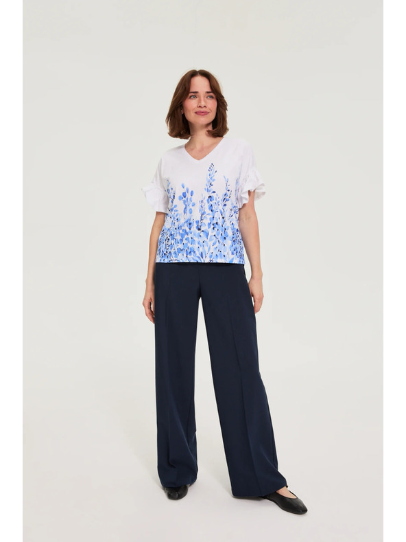 Moodo Bluza s potiskom bela Moodo