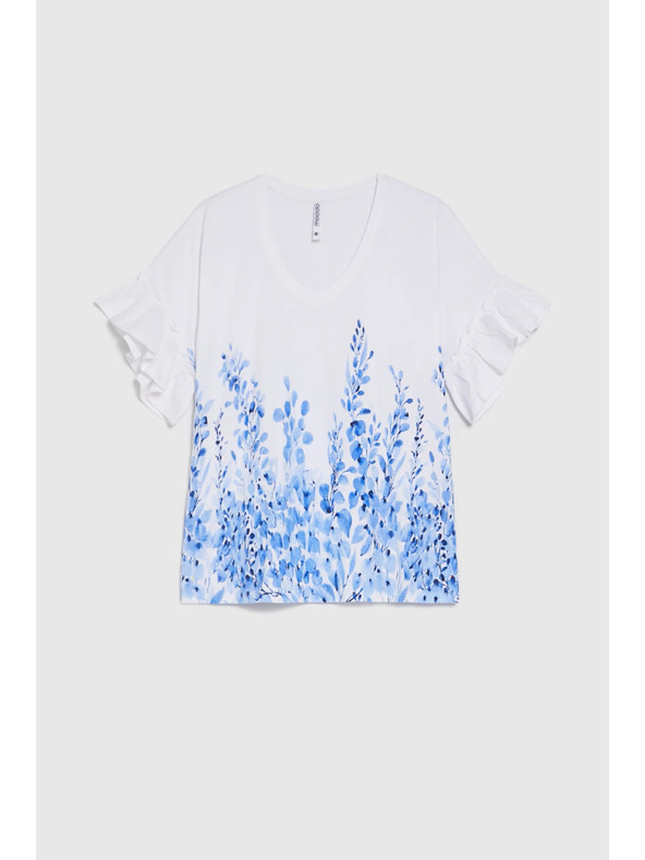 Moodo Bluza s potiskom bela Moodo