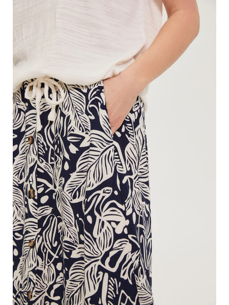 Moodo Krilo iz viskooze temno modro Moodo