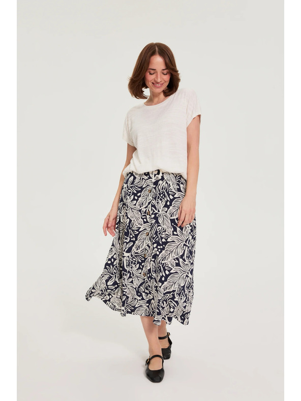 Moodo Krilo iz viskooze temno modro Moodo