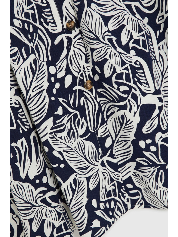 Moodo Krilo iz viskooze temno modro Moodo