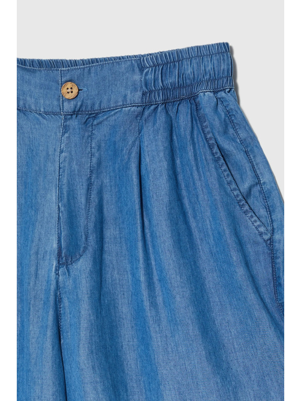 Moodo Kratke hlače liocel modre Moodo