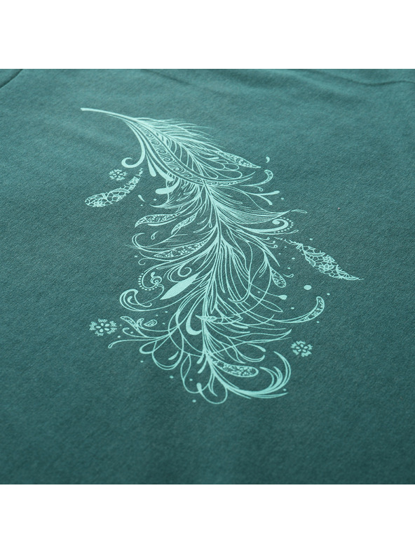 ALPINE PRO Ženska majica iz nerajajočega materiala ALPINE PRO OMBA 2 jasper varianta pc