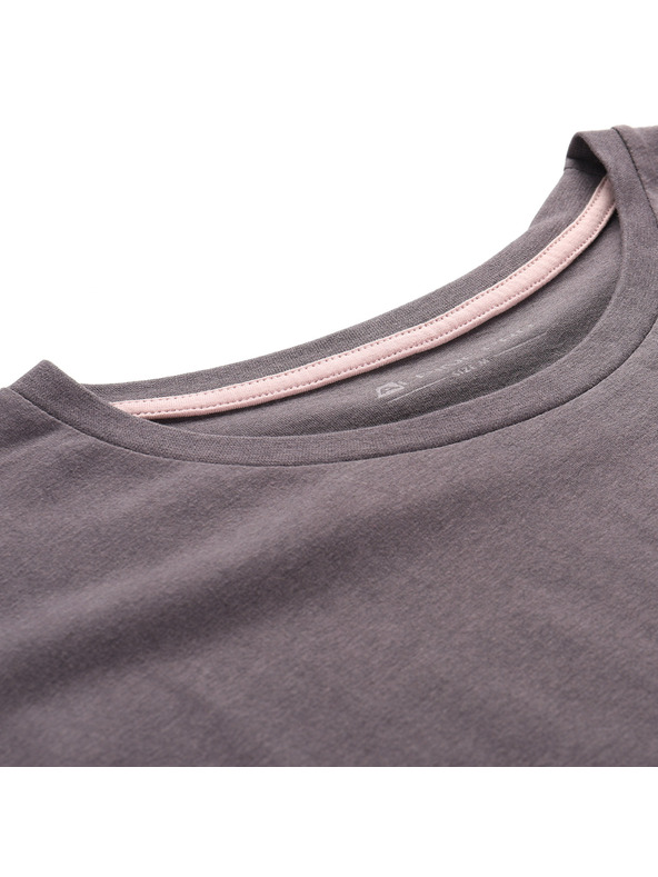 ALPINE PRO Ženska majica iz nerajajočega materiala ALPINE PRO OMBA 2 obsidian varianta pc