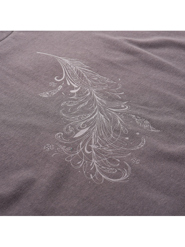 ALPINE PRO Ženska majica iz nerajajočega materiala ALPINE PRO OMBA 2 obsidian varianta pc