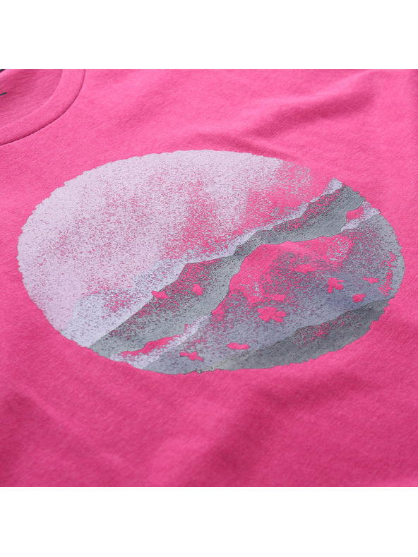 ALPINE PRO Ženska majica iz nerajajočega materiala ALPINE PRO OMBA 2 fuchsia red varianta pb