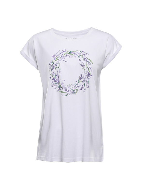 ALPINE PRO Ženska majica iz nerajajočega materiala ALPINE PRO OMBA 2 white varianta pa