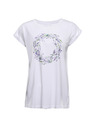 ALPINE PRO Ženska majica iz nerajajočega materiala ALPINE PRO OMBA 2 white varianta pa