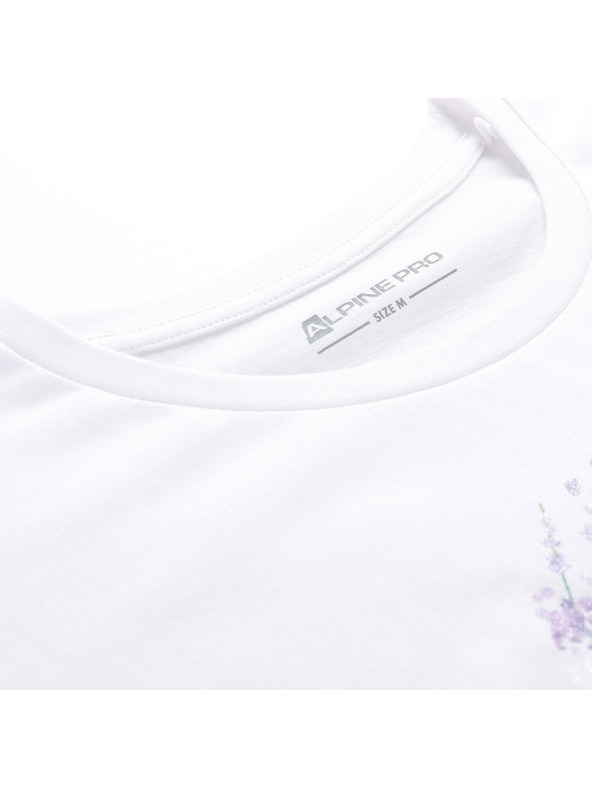 ALPINE PRO Ženska majica iz nerajajočega materiala ALPINE PRO OMBA 2 white varianta pa